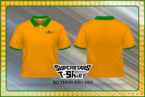 Áo đồng phục phục vụ Rusa cafe. Đồng phục thun nhân viên quán cafe Rusa