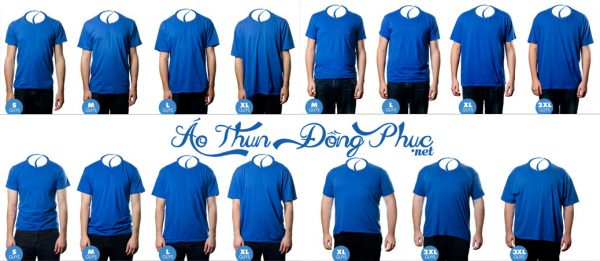 Cách lấy size áo thun, hướng dẫn lấy size áo thun, cách lấy size áo đồng phục, làm thế nào biết tôi mặc áo size gì, áo thun bạn size gì, đồng phục áo thun size như thế nào