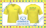 Áo teambuilding-áo thun quảng cáo Nutifood Áo đồng phục dịch vụ khách hàng, áo phông nhân viên công ty. In áo thun cổ tim, thun cotton 2 chiều 65/35, in áo thun đẹp tỉ mỉ và hình in trên áo thun cực kì bền
