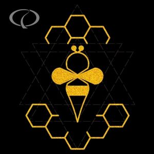 Ve mui theu vi tinh logo con ong