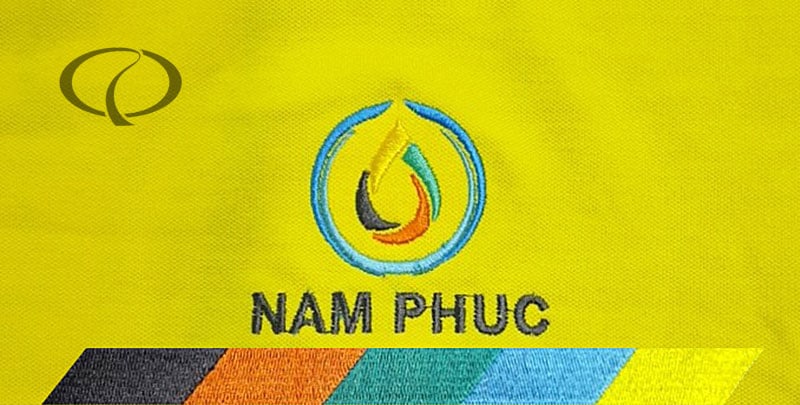 Thêu áo đồng phục bảo hộ lao động-áo đồng phục công ty Nam Phuc