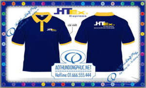 Đồng phục áo thun nhân viên công ty chuyển phát nhanh HT.Áo thun cài viết, đồng phục nhân viên giao nhận hàng hóa.Áo thun cá sấu, áo thun cổ bẻ, áo thun polo In may thêu áo thun đồng phục theo yêu cầu giá rẻ tại TPHCM và Hà Nội.Vì sao nên đặt may áo tại Phục Đồng ? Xưởng in áo giá gốc nhận tất cả mọi yêu cầu từ rẻ hay đắt, từ dễ đến khó tính của khách hàng.