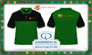 Áo đồng phục Công Ty Vận chuyển Logical.May áo thun công nhân, đồng phục công nhân nhân viên lao đồng phổ thông.In áo đồng phục công nhân giá rẻ - bền - đẹp.Giá in đồng phục áo thun tận xưởng tại Tp.HCM và Hà Nội.Áo thun phối, áo đồng phục cá sấu phối xanh và đen.