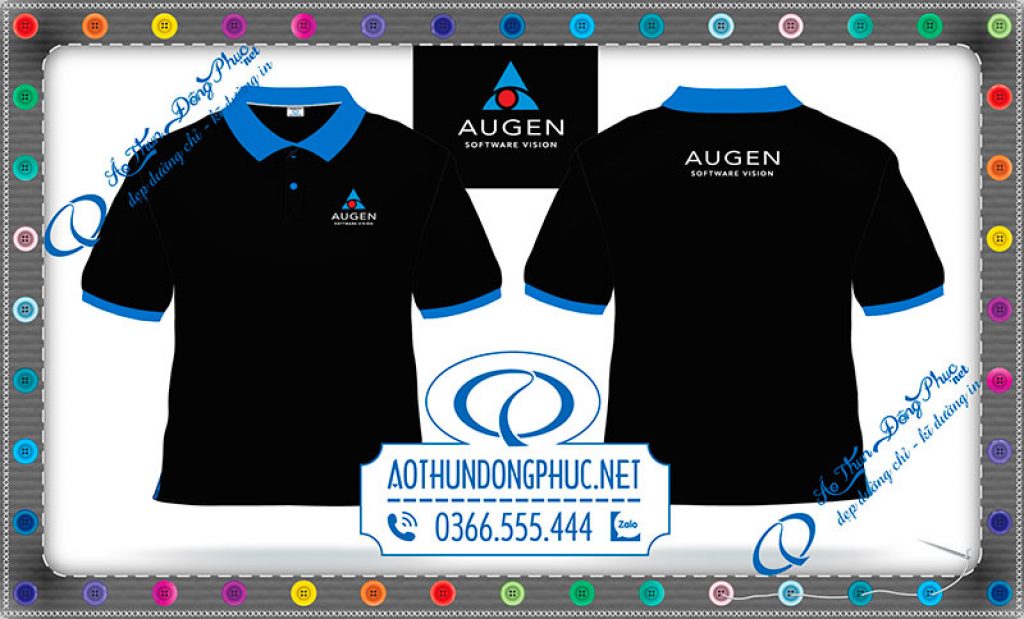 Mẫu áo thun đồng phục Augen Software Group