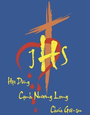 Logo in áo đồng phuc jhội dòng nữ tu Cạnh Nương Long