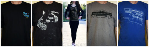 Áo thun đồng phục cổ tròn