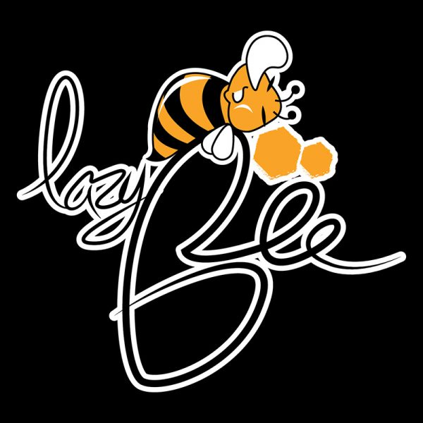 Logo quán trà sữa LazyBee Thủ Đức