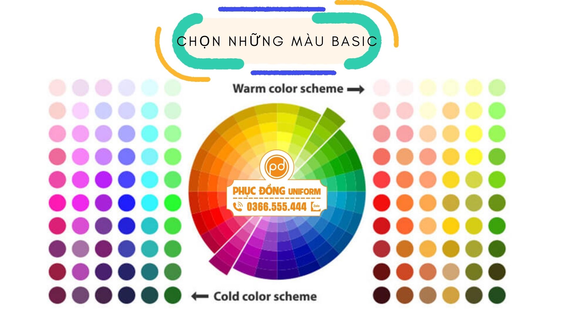 Chọn những màu basic để dễ phối đồ