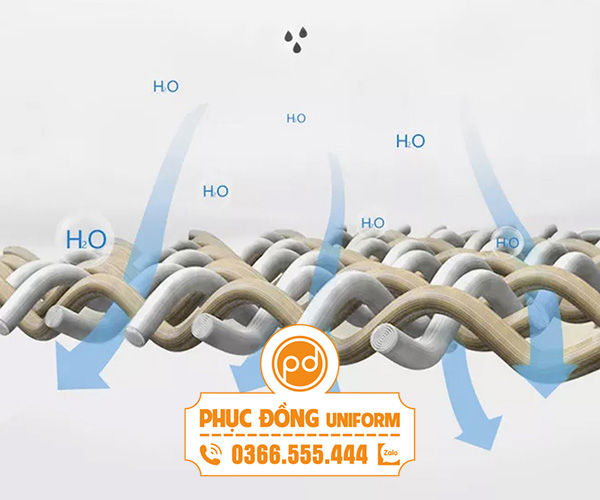 Qui cách vải shop in áo thun Phuc Dong Uniform