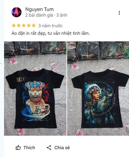 Đánh giá tốt của khách hàng khi đặt may đồng phục áo thun cổ tròn shop