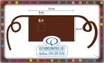 In tạp dề đồng phục đẹp S.A restaurant Tạp dề ngang hông, tạp dề ngắn có túi. May tạp dề đồng phục giá rẻ đẹp. In tạp dề đồng phục nhân viên nhà hàng khách sạn