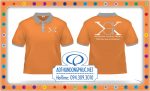 Áo đồng phục Không Gian Xinh In áo thun công ty, may áo đồng phục nhân viên. Đồng phục áo thun đẹp, đường may sắc sảo và đường in áo thun sắc nét.