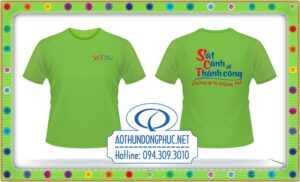 In áo đồng phục teambuilding thành phẩm