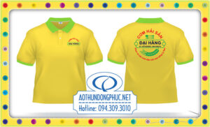 Áo đồng phục nhân viên quán ăn Đại HằngXưởng chuyên sản xuất áo thun đồng phục, áo phông nhân viênMay áo thun đồng phục giá rẻ, chất lượng tuyệt đối, đường may sắc sảo, hình in rõ nét