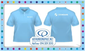 Áo thun đồng phục công sở Áo thun đồng phục ngân hàng Eximbank. Đồng phục công sở, áo thun văn phòng, áo đồng phục thun có cổ, áo thun đồng phục công sở cá sấu. Đồng phục áo thun công ty cổ bẻ xẻ trụ.
