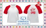 Áo đồng phục raglan tay ngắn cổ bẻ xẻ trụ cài 2 nút. Áo thun đồng phục raglan cổ bẻ, cổ trụ cài 2-3 nút